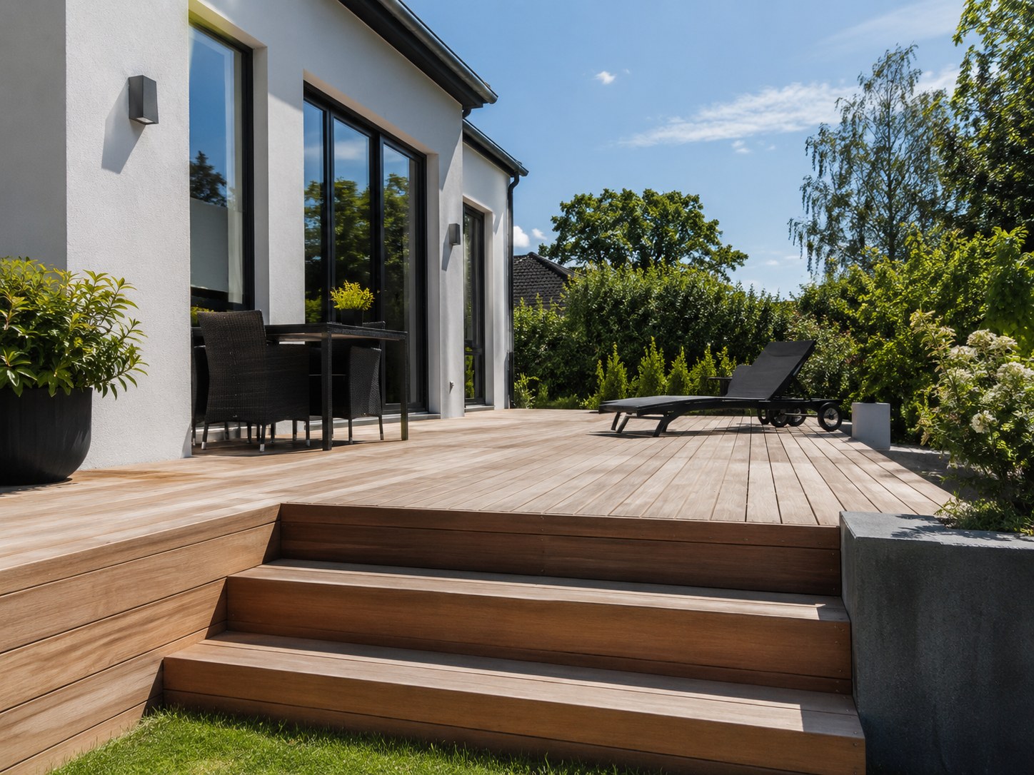 Træterrasse